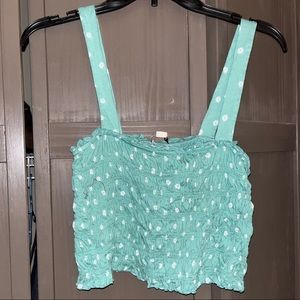 American eagle Floral crop top